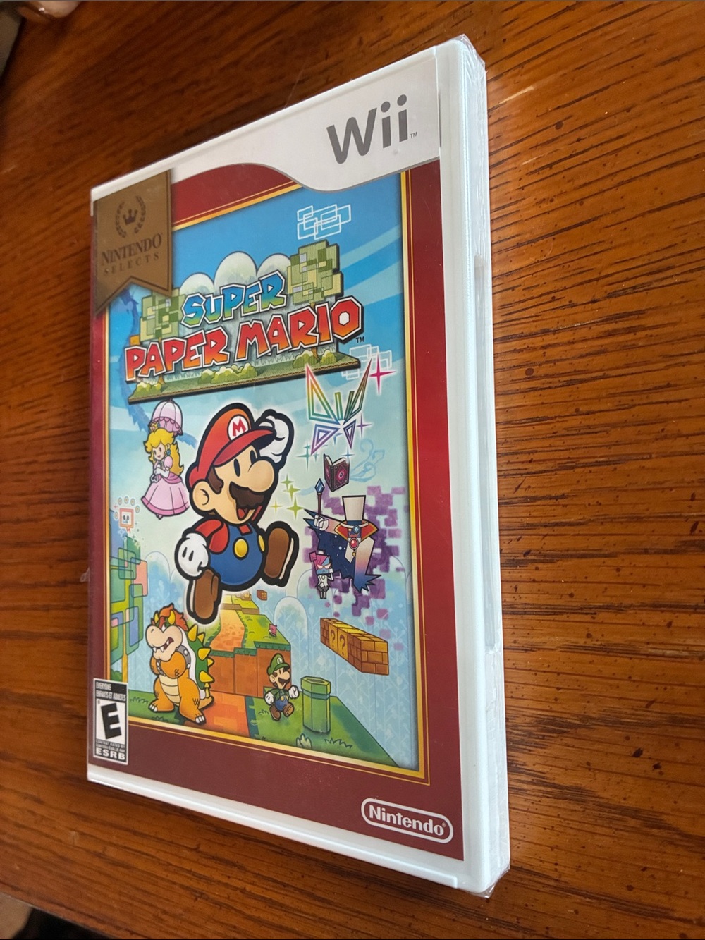 Nintendo Super Paper Mario (Wii) - Red and Blue Cover Sealed! - Picture 3 of 7